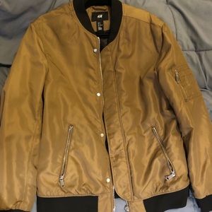 H&M Nylon Bomber Jacket